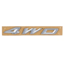 NEW OEM Ford "4WD" Chrome Self Adhesive Genuine Ford Emblem LB5Z-8213-G
