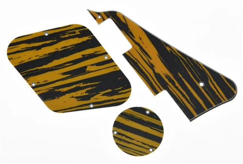 LP Pickguard Rear Plate Switch Cavity Covers for Epiphone Les Paul Tawny Stripe