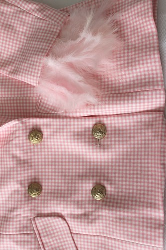 RIVER ISLAND SHOWMANCE Pink Light Jacket - UK 12 - EUR 38 - Brand New with Tag - Picture 3 of 7