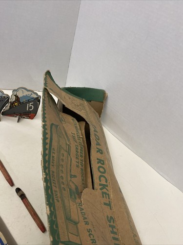 Vintage Keystone Radar Rocket Ship With Original Box, Targets And Rockets Works! - Picture 14 of 15