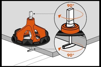 SOS RLS Sistema Livellante Di Emergenza Raimondi in Kit Art.180CSOSKIT0100 - Foto 3 di 10