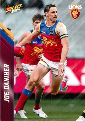 2024 Brisbane Lions AFL Select Footy Stars Card - Joe Daniher - Picture 1 of 3
