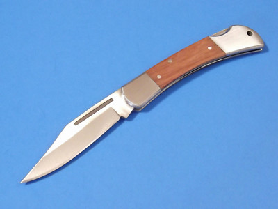 WOOD FOLDER 211164 stainless steel bolster lockback knife 4 1/4'' closed NEW!