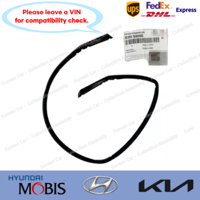ニックネーム Genuine 86360S8000 Front Hood Rubber Seal for Hyundai Palisade