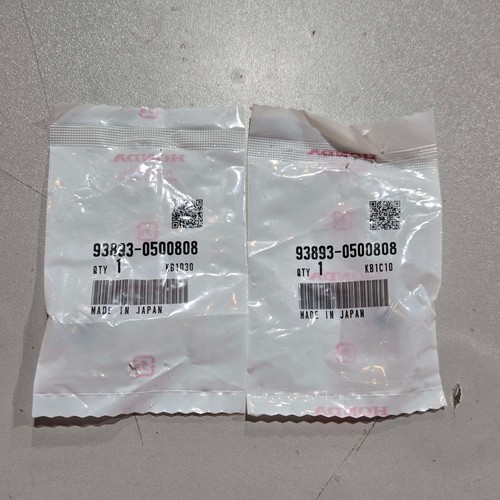 GENUINE HONDA SCREW + WASHER (5x8) -2 PACK- NEW OEM PART 93893-0500808