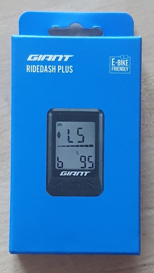 * GIANT EBike Computer RideDash Plus ANT+ Bluetooth Display eBay