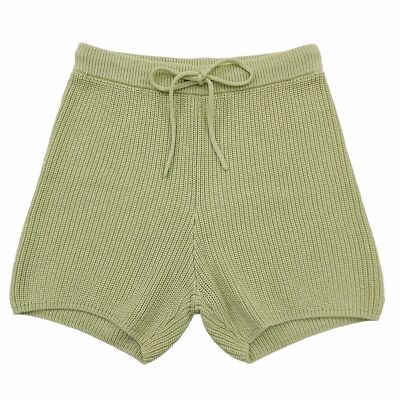 【Raucohouse】Mary Ribbed Knit Shorts Reformation Sanzo Ribbed Shorts 4