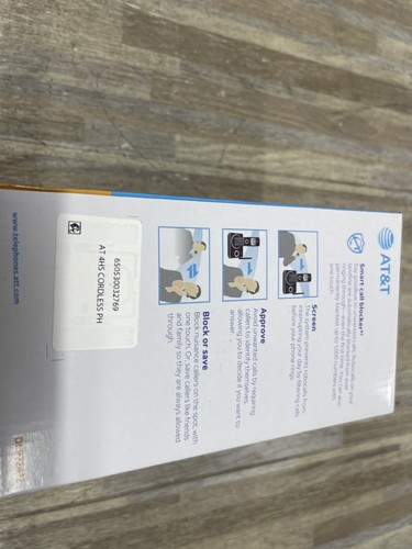 AT&T DLP72412 4HS Cordless Phone with Answering Machine BRAND NEW SEALED - Zdjęcie 2 z 6