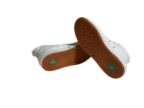 PF Flyers Allston White HI Top Platform Canvas Sneakers Women’s 10.5 - Picture 10 of 10