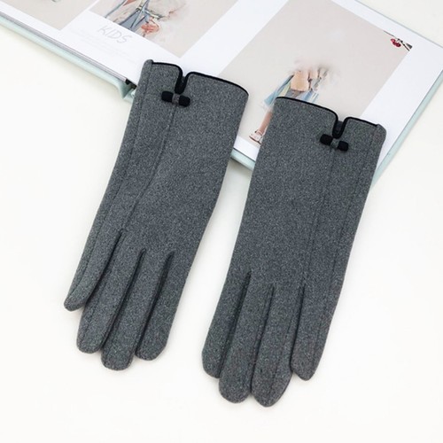 1 Pair Cycling Gloves Thicken Hands Cycling Women Winter Gloves