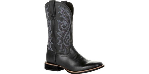 Western Cowboy leather Knight Slip-On boots - Bild 3 von 10