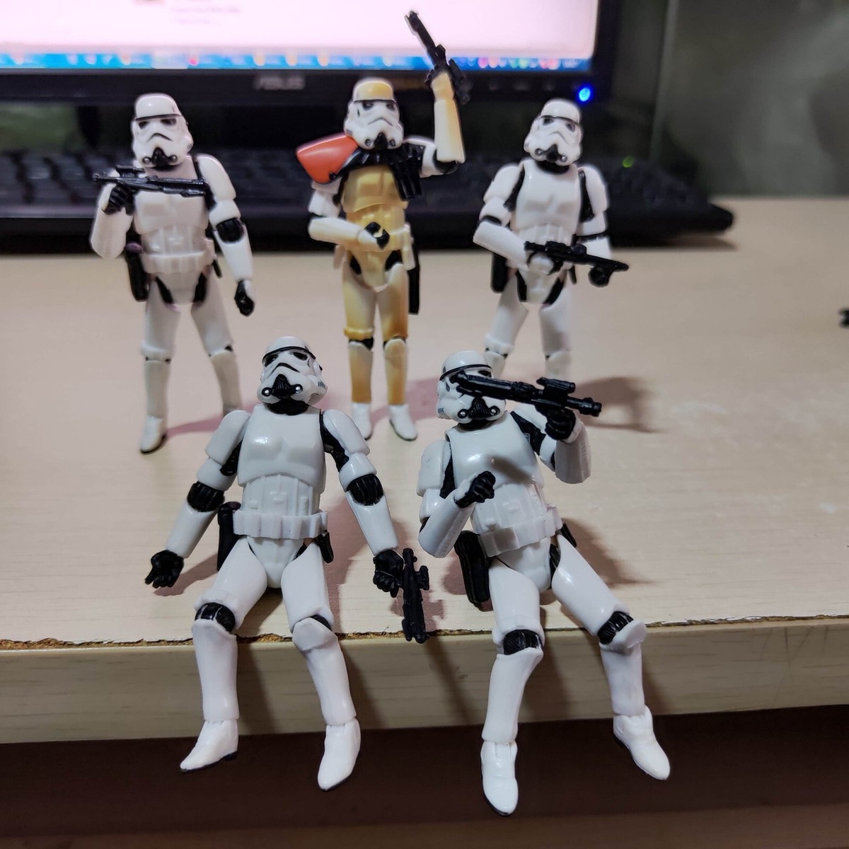 2004年 関係者のみに配布の非売品 KUBRICK Sandtrooper Lot of 5pcs 3.75