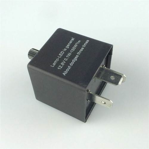 3 Pin Adjustable Electronic LED Flasher Relay for Car Turn Signal Blinker Light - Picture 8 of 10