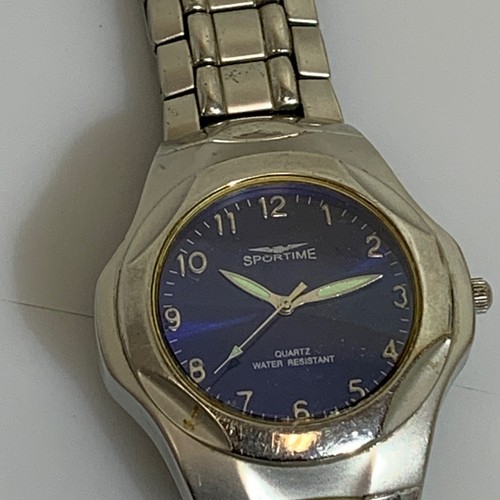 Orologio da polso Sportime uomo in acciaio quadrante azzurro - Imagen 2 de 5