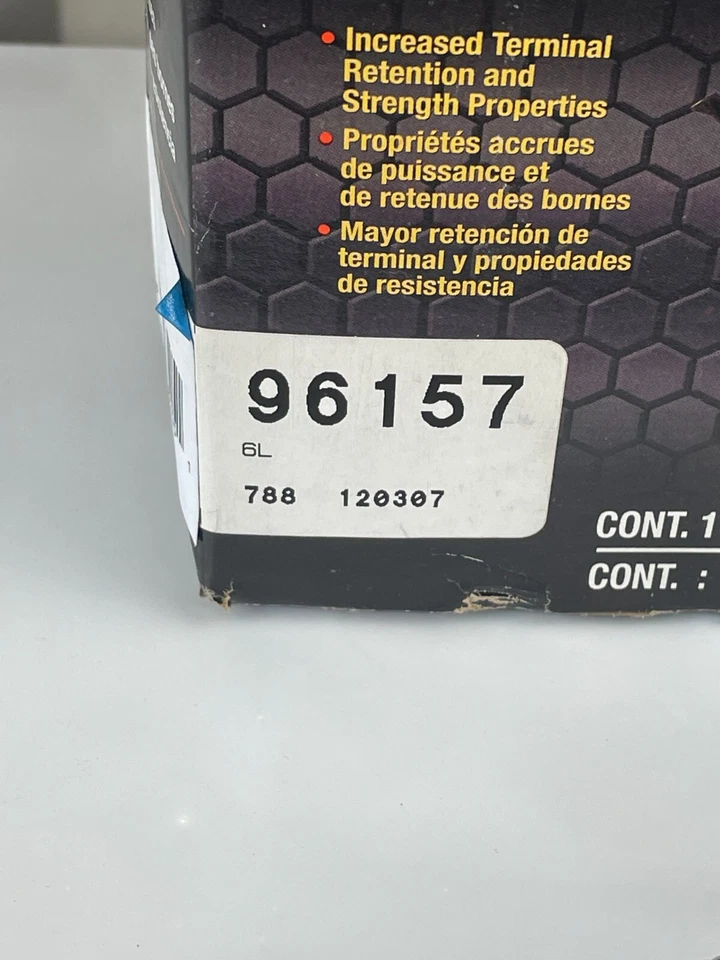 Juego de cables de bujía Autolite 96157 para Chrsyler, Dodge, Plymouth, Eagle en gráfico Foto 3 de 4