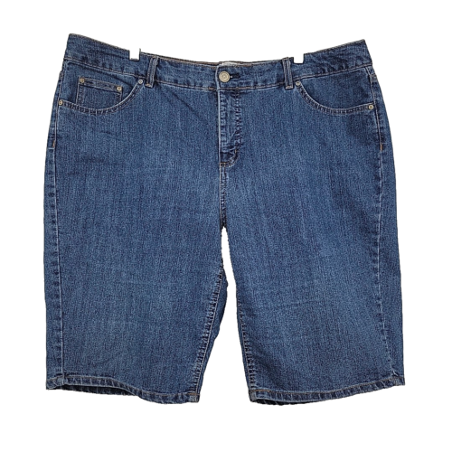 JMS Damen Shorts Größe 22W Stil JM 0210 antike Waschung Taille 42 x 11,5 Schrittlänge