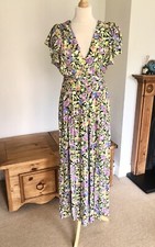 Zara Multicolour Floral Print Jumpsuit Size S UK10 Bnwt