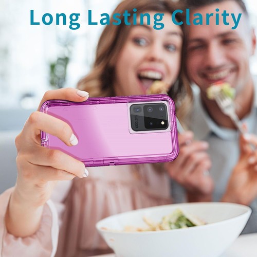 Funda ultra transparente para teléfono Samsung Galaxy S20/S20 Plus / Protector de pantalla - Imagen 53 de 54
