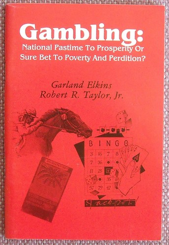 GAMBLING ~ ROBERT R TAYLOR & GARLAND ELKINS ~ CHURCH OF CHRIST ~ VG+ SHIPS FREE - Afbeelding 1 van 3