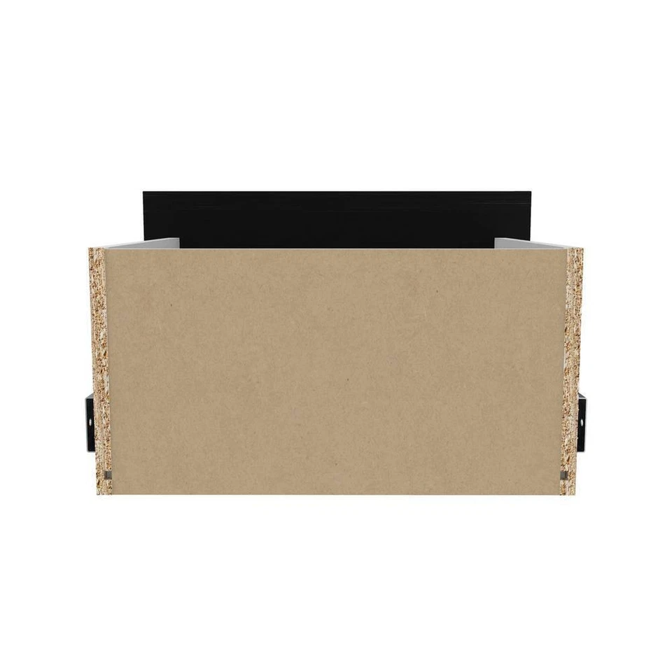 ClosetMaid Style + Kit de cajones modernos torre de 17" x 10" cierre suave desliza madera negra Foto 4 de 4