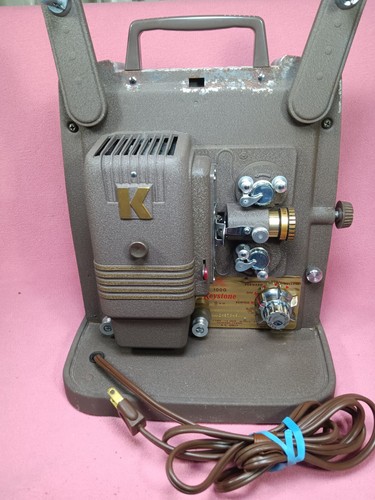 Vintage Projector Keystone K-100G Variable Speed 8mm Silent Film Projector VGUC - Picture 6 of 7