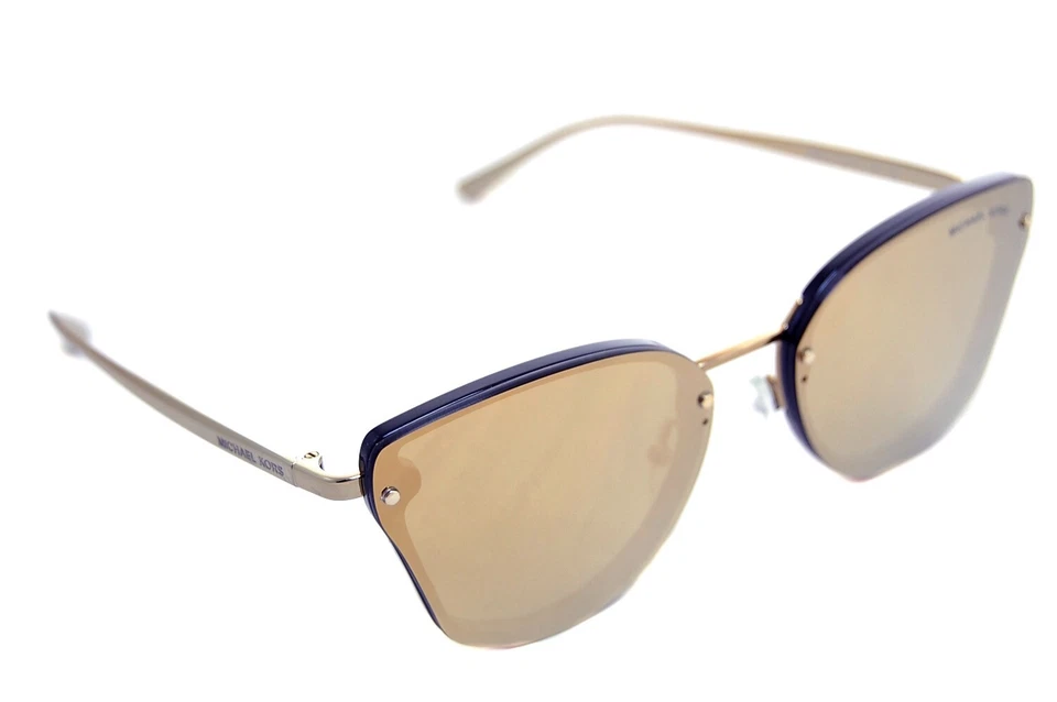Gafas de sol MICHAEL KORS SANIBEL MK2068 30094Z para mujer grandes ojo de gato espejo dorado Foto 2 de 4