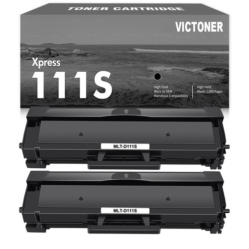 Cartuccia toner MLT-D111S nero ad alta resa per Samsung Xpress M2070FW M2020W lotto - Foto 3 di 5
