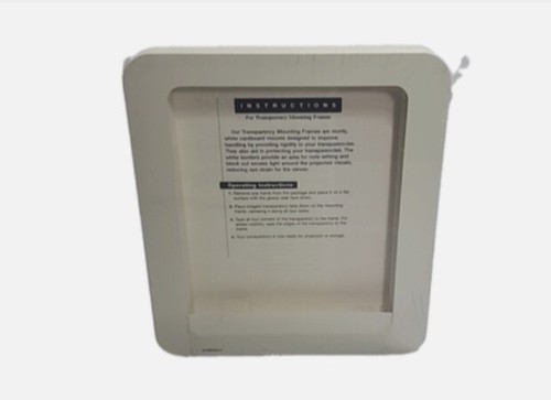 3M Karton Transparent MONTAGERAHMEN 50 Stück RS 7120 Whiteboard USA Versiegelt - Bild 3 von 8
