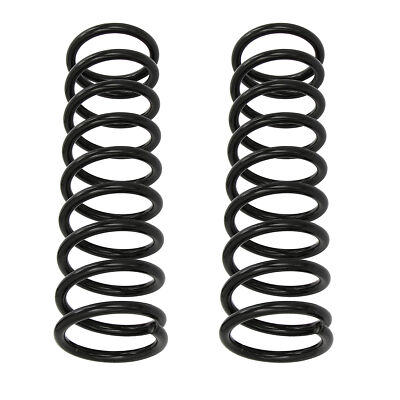 Lesjofors Pair Set Of Left & Right Front Coil Springs for Opel Manta 1974 L4 1.9
