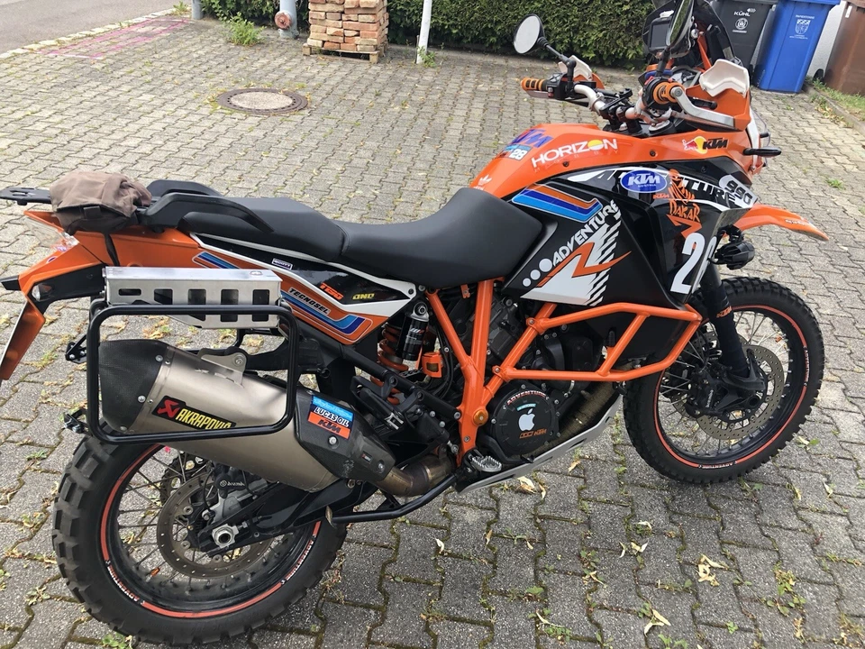 Gepäckträger Motorrad KTM 1190 R Oder Auch KTM 1200  Universal Werkzeug, Box. - Bild 4 von 4