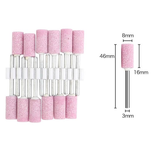 3 mm Schaft Set kleine Schleifscheibe Polierkopf Durchmesser 4 mm-12 mm für Rotationswerkzeug - Bild 8 von 14