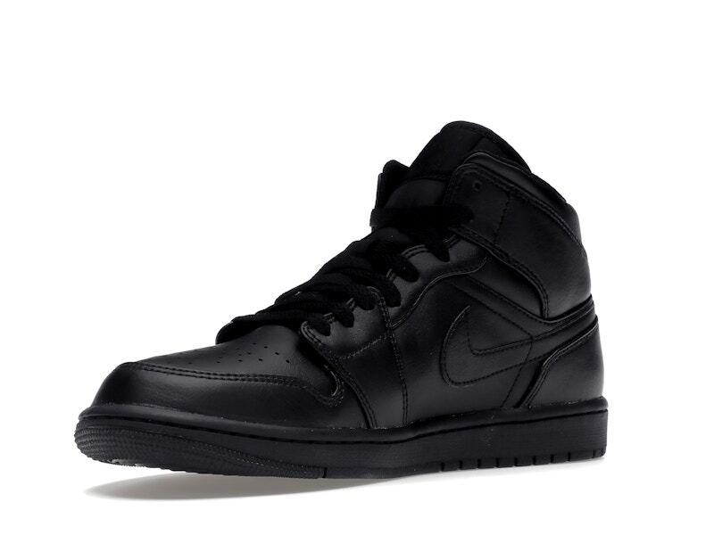 Jordan 1 Mid Triple Black 2022 - 554724-093 | eBay