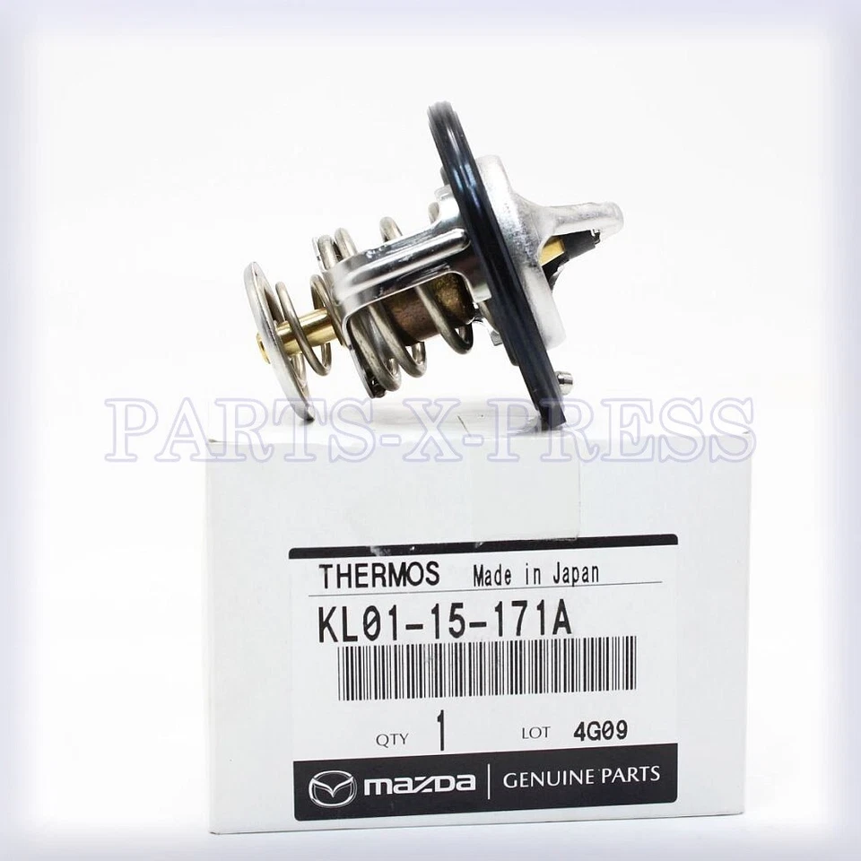 TERMOSTATO REFRIGERANTE MOTOR MAZDA ORIGINAL OEM PROTEGIDO / MAZDA2 / 626 KL01-15-171A Foto 2 de 4
