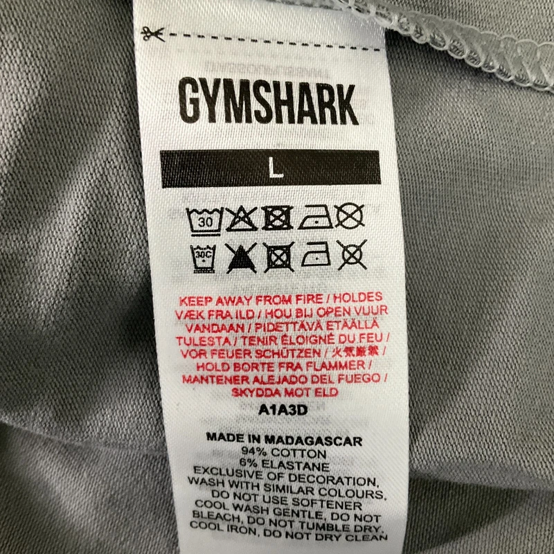 gymshark short sleeve shirt