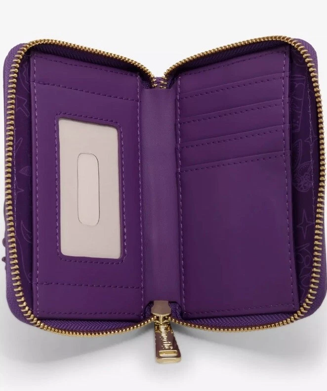 Cartera Loungefly Disney Enredada Rapunzel Púrpura y Dorada Linterna - NUEVA Foto 3 de 4