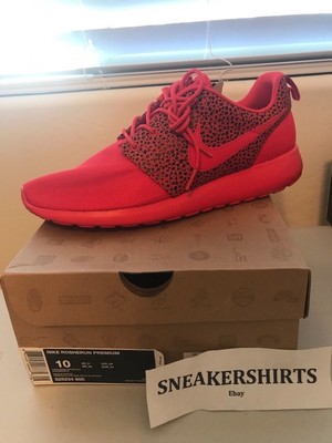 nike roshe run all red