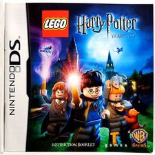  Manual Only LEGO Harry Potter Years 1-4 - Nintendo DS Pristine Authentic