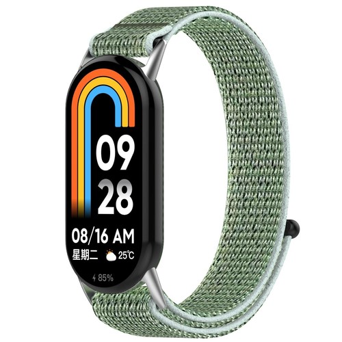 Do Xiaomi Smart Band 10 / 9 / 9 NFC Elastyczna nylonowa bransoletka na rzep - Zdjęcie 13 z 15