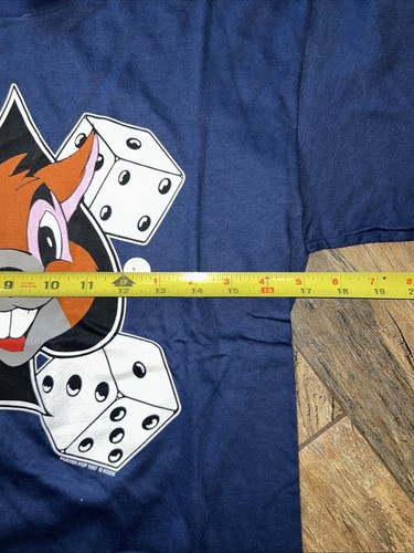 Kids Vintage 1997 Frank Kozik Poster Pop Art Black T-shirt Sz Large 14/16 - Picture 5 of 7