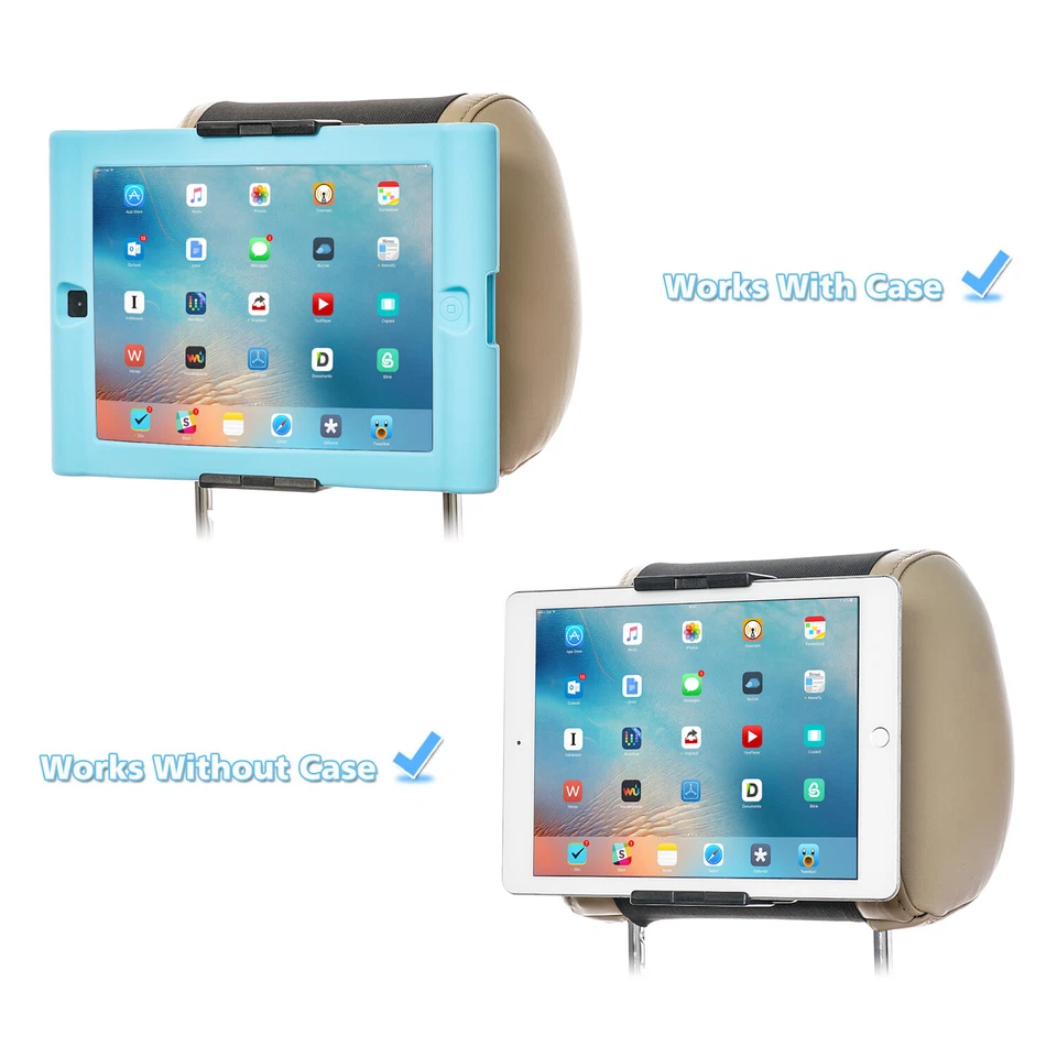 Universal Tablets Car Mount Holder for iPhone 17 16 Pro Max,Air,iPad Pro 9.7 in - Image 3 of 4