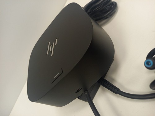Base USB-C HP HSN-IX02 G5 con Estación de Acoplamiento de Fuente de Alimentación 120W Producto Original - Imagen 9 de 10