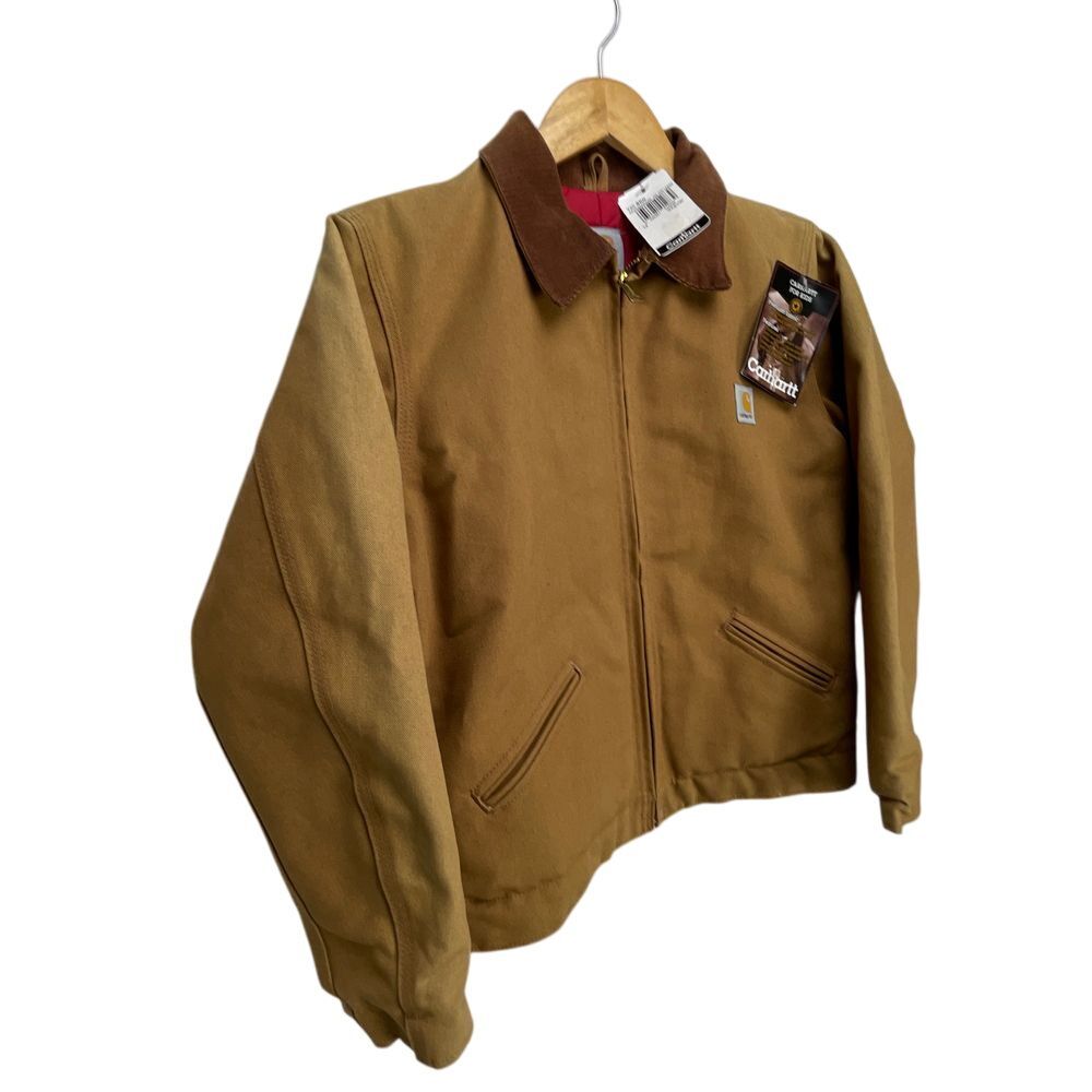 Carhartt Detroit Jacket Quilt Lined Youth XL (14) Y20 BRN