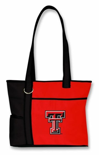 NCAA Tote Bag - Embroidered Logo Alabama LSU Ole Miss Texas Tech Tigers Vols - Picture 18 of 21
