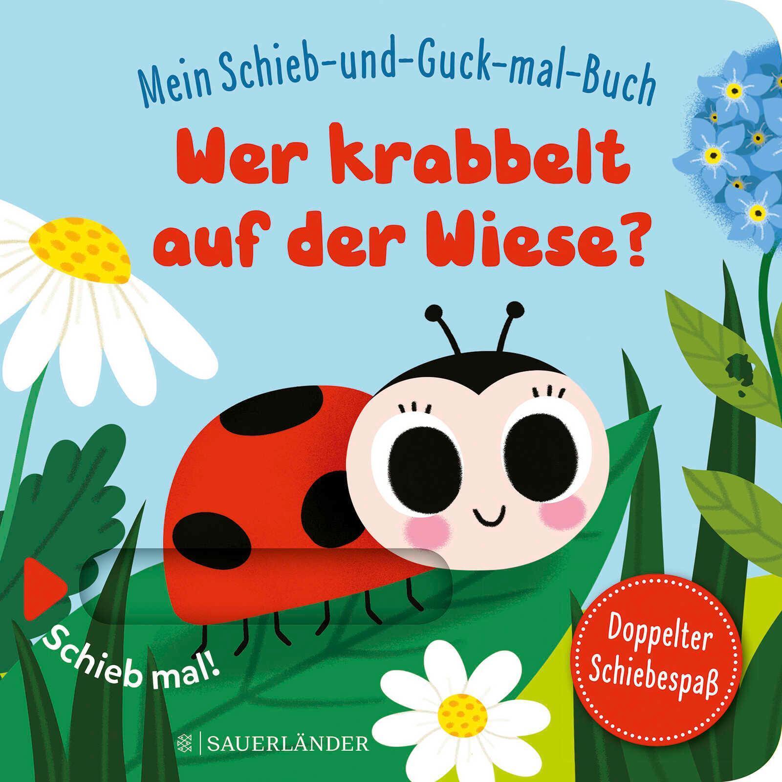 Thumbnail - Mein Schieb & Guck-mal-buch: Wer Krabbelt Auf Der Wiese? | Stephanie