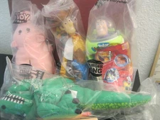 Disney-Pixar Toy Story  "Complete Hand Puppet Set" NIP Burger King 1995