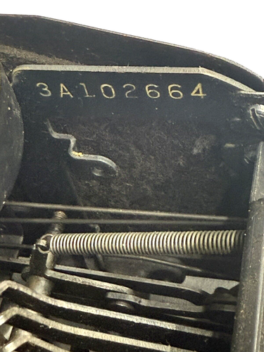 VTG 1941 Smith Corona Sterling Floating Shift Portable Manual Typewriter W/Case - Picture 19 of 24