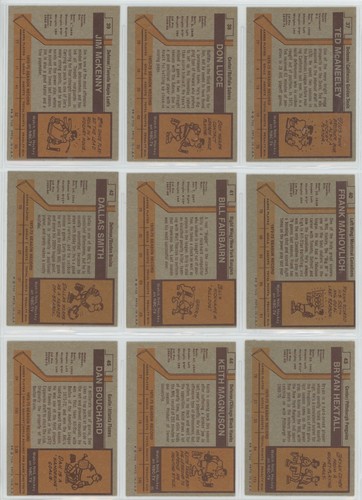 Tarjetas de hockey Topps 1973-74 73-74 bonitas "Tú eliges" - Imagen 64 de 254