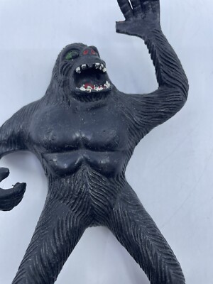Vintage 1976 Imperial King Kong Gorilla Rubber Figure Hong Kong 7