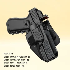 DR920 FS MR920 Holster OWB For Shadow Systems DR920 CR920 Glock 22 23 26 Holster