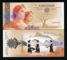 Indir Catan, 5 Doelloos, Polymer, 2024, UNC F